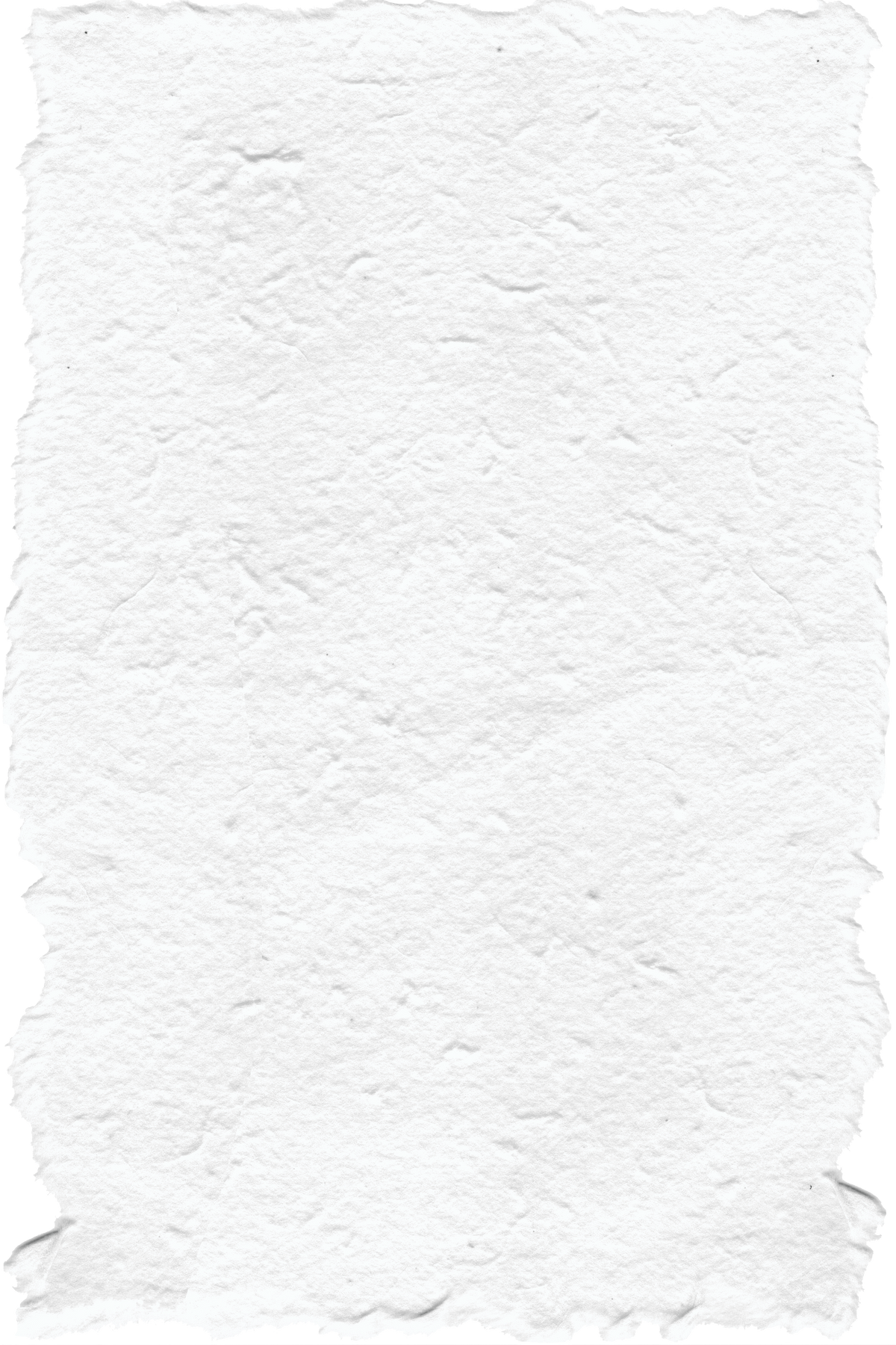 Torn white paper element